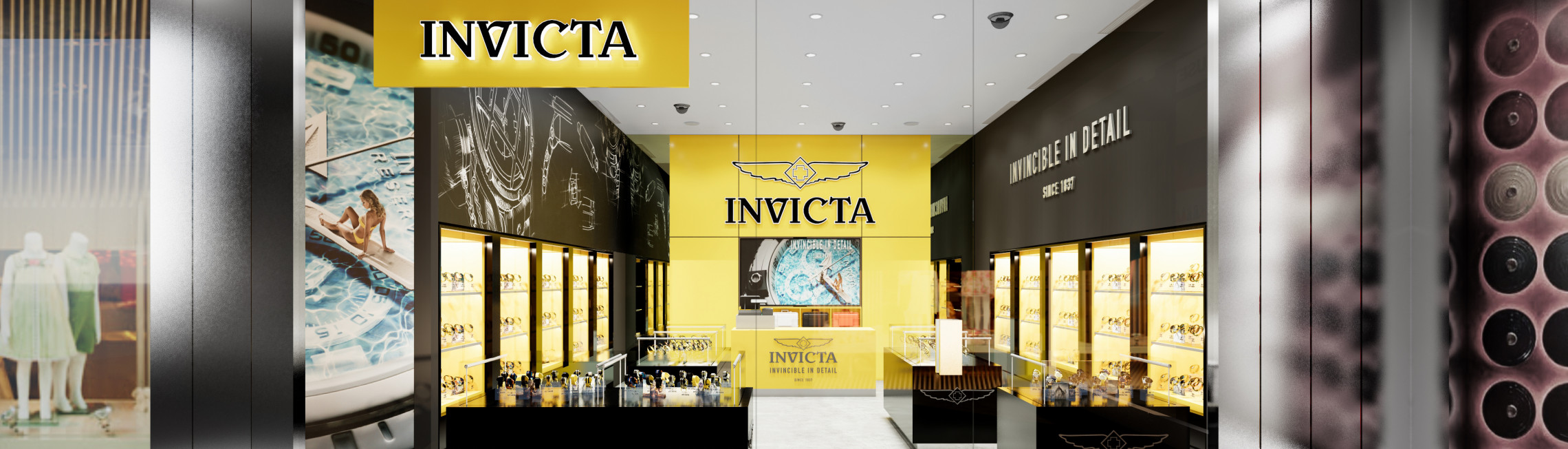 Invicta Watch Banner