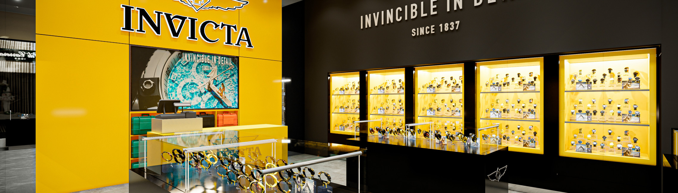 Invicta Watch Banner