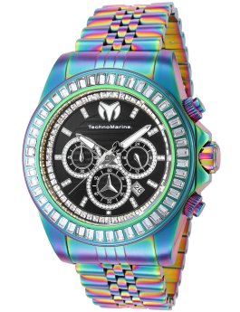 TechnoMarine Manta TM-221010 nero Orologio Uomo Quarzo - 47mm