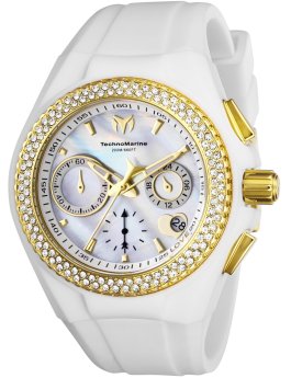 TechnoMarine Cruise TM-117046 bianca Orologio Donna Quarzo - 40mm