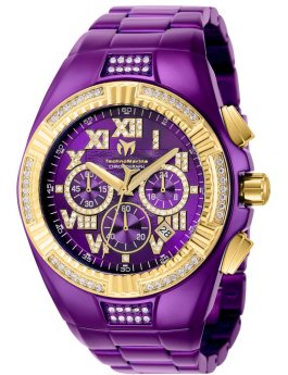 TechnoMarine Cruise TM-121235 viola Orologio Uomo Quarzo  - 44mm