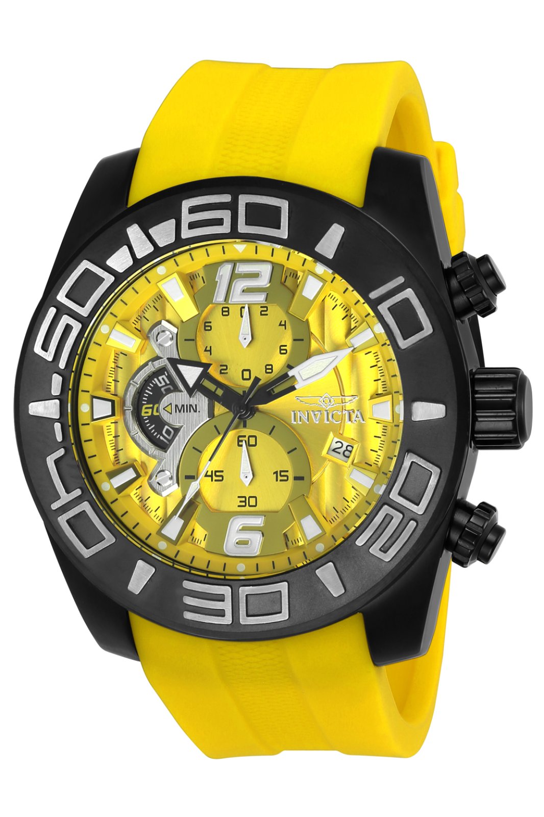 Invicta Pro Diver 24162 giallo Orologio Uomo Quarzo 50mm Negozio ufficiale Invicta Acquista online